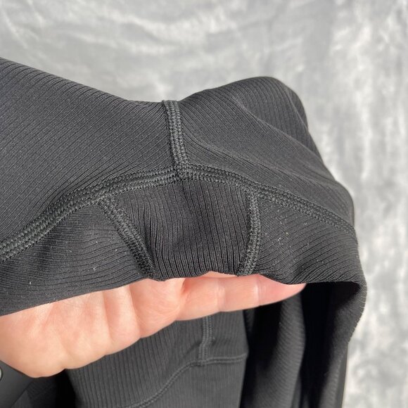 All In Motion Bodysuit Black‎ Womens XL Open Twist Back Ribbed Athleisure - Picture 4 of 9